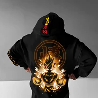 Dragon Ball Inspired Goku Black Hoodie – Anime Streetwear Sweater - Image 4