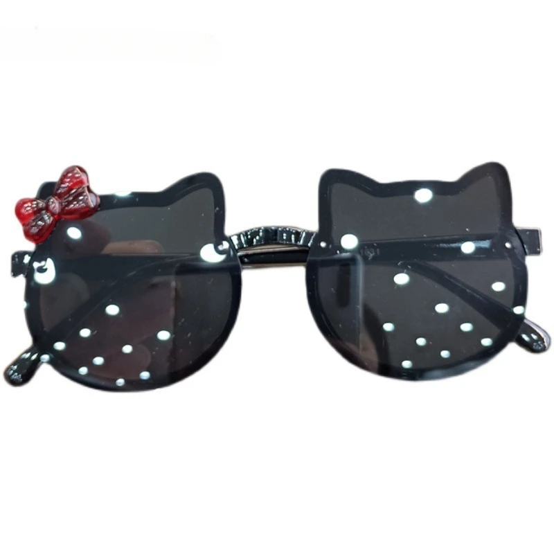 Children Sunglasses Kids Acrylic Bow Outdoor UV Protection UV400 Eyewear