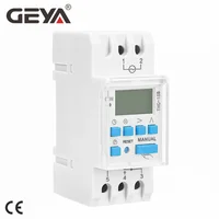 GEYA THC Astronomical Timer Switch LCD Display 16A 20A 30A Latitude Switch 220V Programmable Timer 1