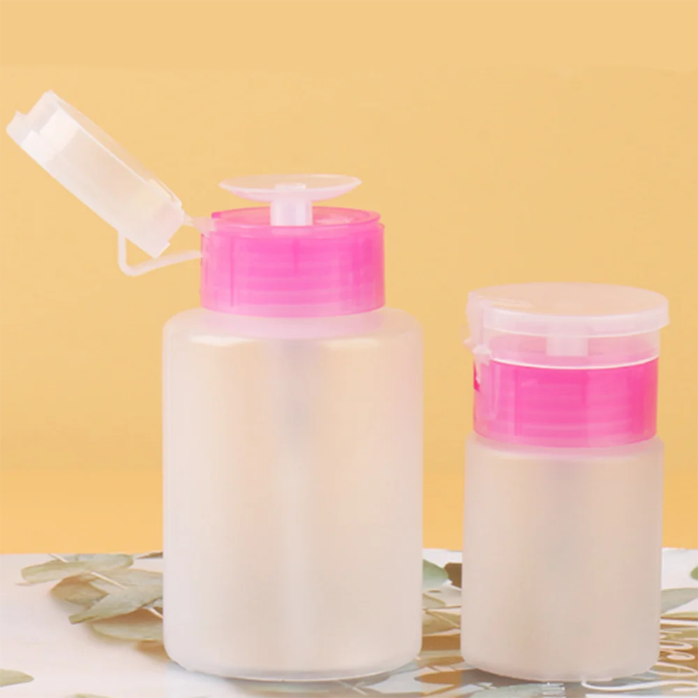 60/150ml Empty Pump Bottle for Nail Polish Remover