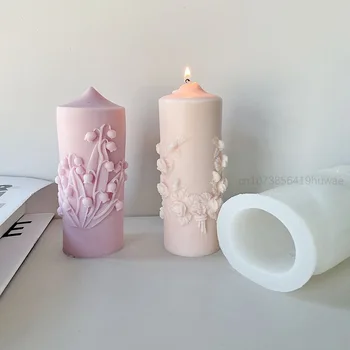 Rose Bouquet Candle Mold 1