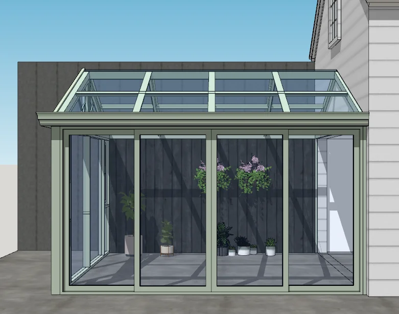 Professional Aluminum Winter Garden Glass House Sun Room Used Lowes Sunroom Glass House Green Building Material GardenRoom