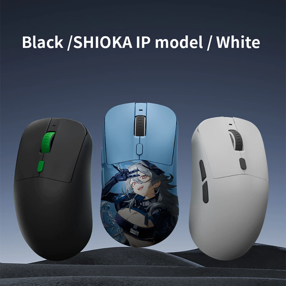 Motospeed X5 Gaming Mouse Magnetic Charging Base PAW3395 Double 8K Wireless Wire Connection Macro Gamer Mouse DPI 26000 Adjustab