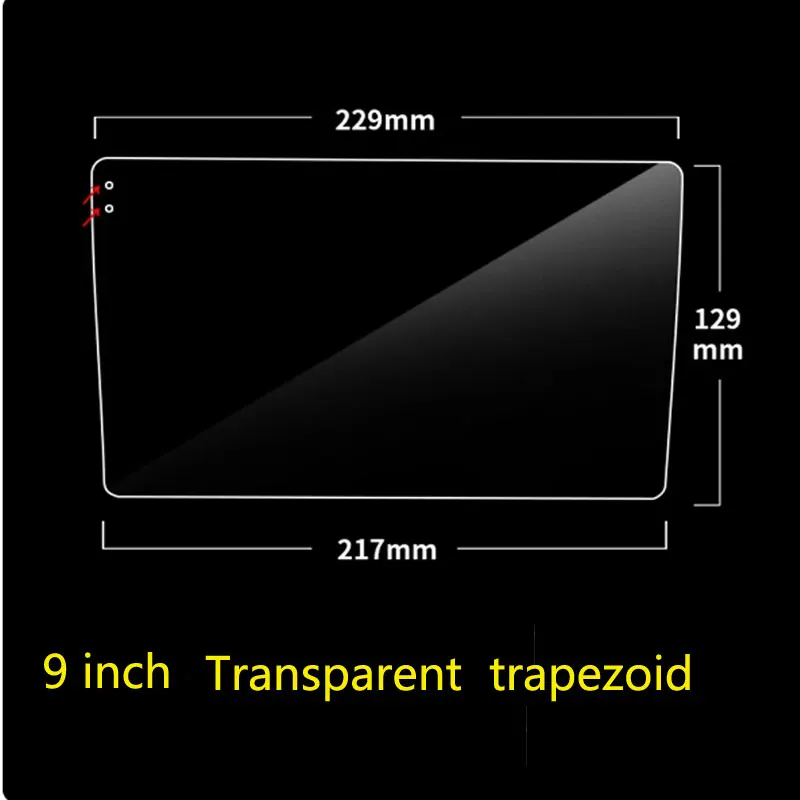 Tempered Glass Screen Protective Film For TEYES CC3 9 inch  Radio stereo DVD GPS touch full LCD screen anti-scratch accessories