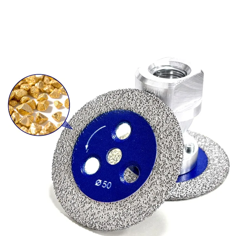 Diamond Saw Blade 50mm for Cutting and Grinding Granite, Marble, and Ceramic Tiles