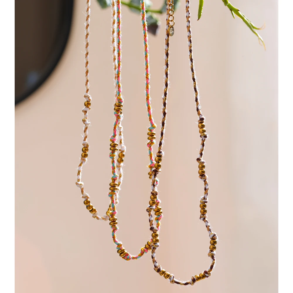 Yhpup Stainless Steel Rope DIY Drop Pendant