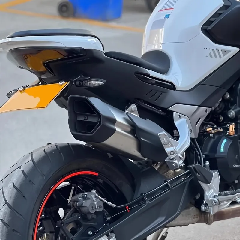 CFMOTO 800nk NK800 2023 2024 오토바이 미등 번호판 홀더 브래킷 깔끔한 펜더 제거기 테일 신호 램프 플레이트