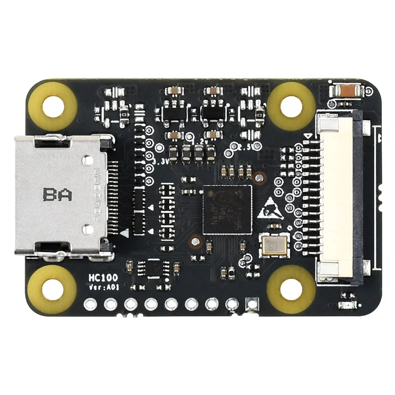 

HDMI-compatible to CSI Adapter for Raspberry Pi Support 1080p@30fps Board with FFC Cable for Raspberry Pi 4B/3B+/3B