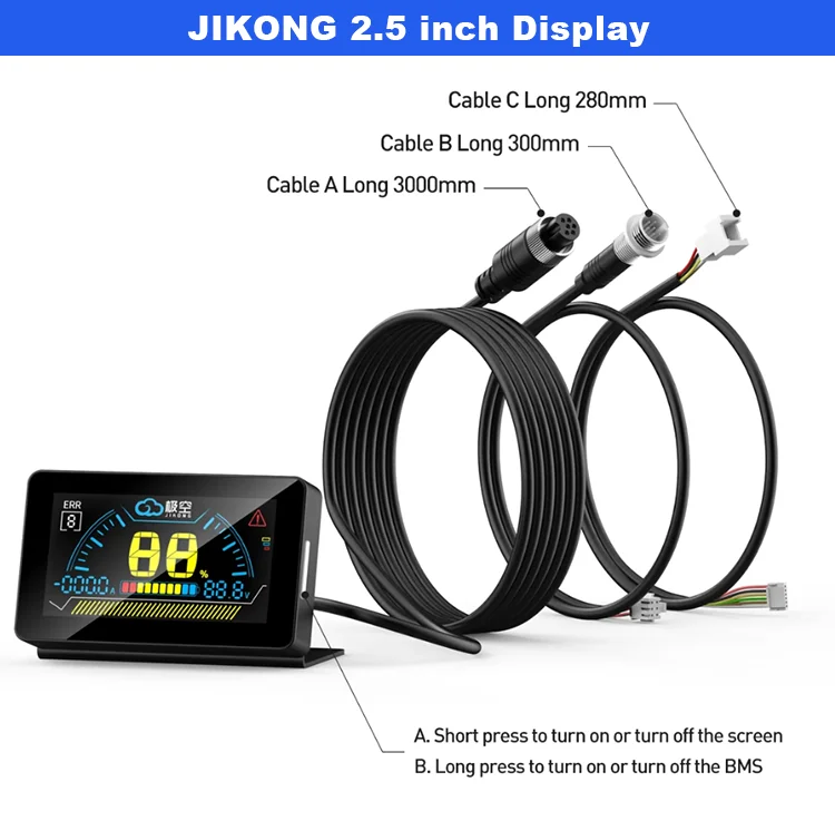 JKBMS 300A B2A8S30P JIKONG Bms 4S 8S 12V 24V with RS485 CAN Heat Active Balancin