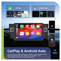 Podofo Autoradio 7 pouces HD à écran tactile, CarPlay sans fil, Android Auto, pour FIAT Punto 2005-20009/Linea 2007-2011, lecteur multimédia pour voiture, GPS, FM, WIFI, Bluetooth, Mirror Link, Autoradio, stéréo, commande au volant 5