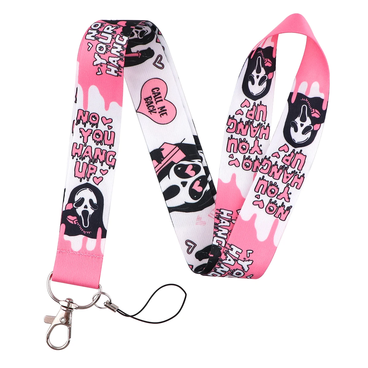 

Halloween Horror Movie Neck Strap Lanyards for Keys Keychain Badge Holder ID Card Pass Hang Rope Lariat Phone Charm Accessories