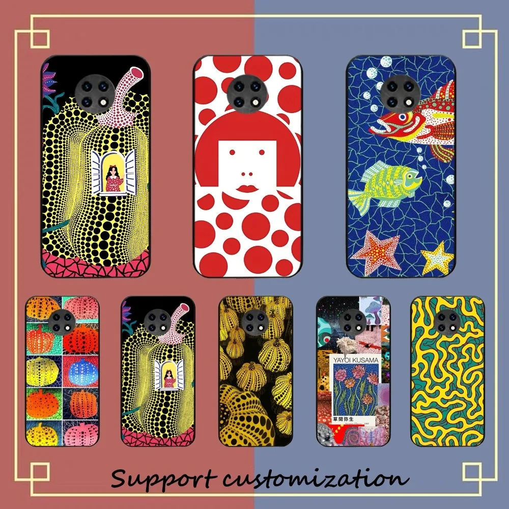 Custodia Per Telefono Kusama Yayoi Art Per Redmi Note 4X5 A 6 7 8 Pro T 9 Pro 9S 10 Pro 11 Pro 11S 11Epro Pocom3Pro