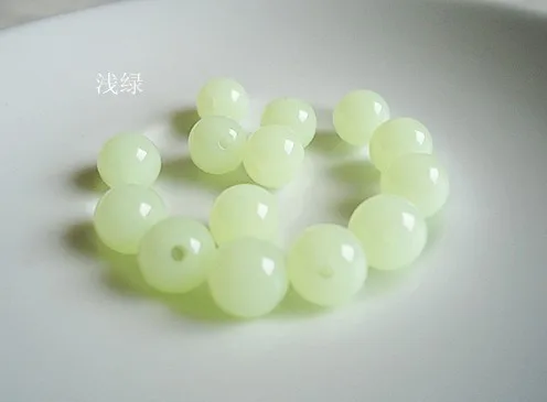 Vibrant Acrylic Round Perforated Loose Spacer Beads for DIY Crafting and Fashion Accessories