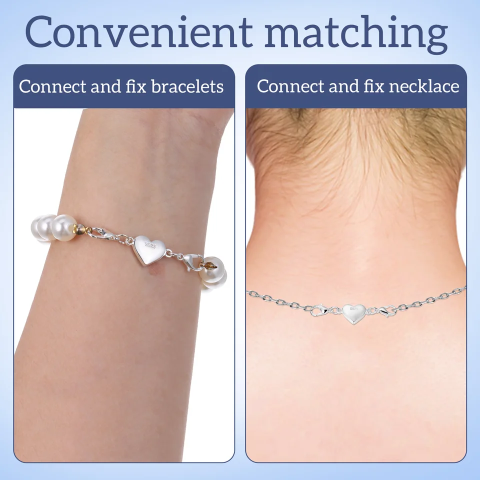 Fermagli Magnetici Per Braccialetti - Acciaio Inox, Foro 12x6mm, Per Fai Da Te, 6 Pezzi - Foto 2