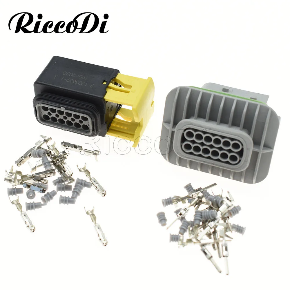 1-20 Sets 12 Pin 2-1703639-1 2-1564520-1 Female Male Auto Urea