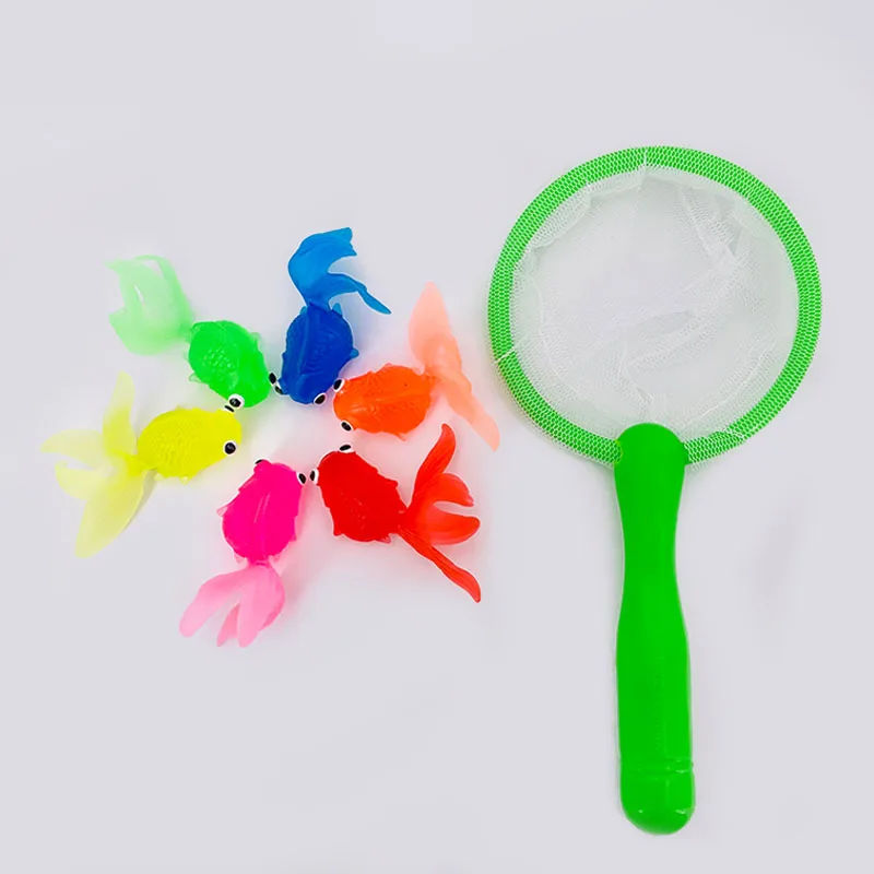 Jouets de simulation de poisson rouge en caoutchouc pour enfants, jeux d'eau  de bain pour bébé, cadeaux de douche de bain pour tout-petits, Kawaii,  ensemble de 6 pièces - AliExpress