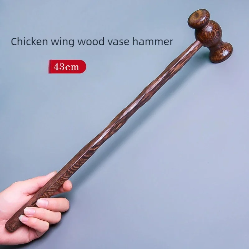 Wooden Meridian Massage Hammer Chinese Hitting Meridian Massage Body Relax Neck Shoulder Back Tool Massage Hammer Stick