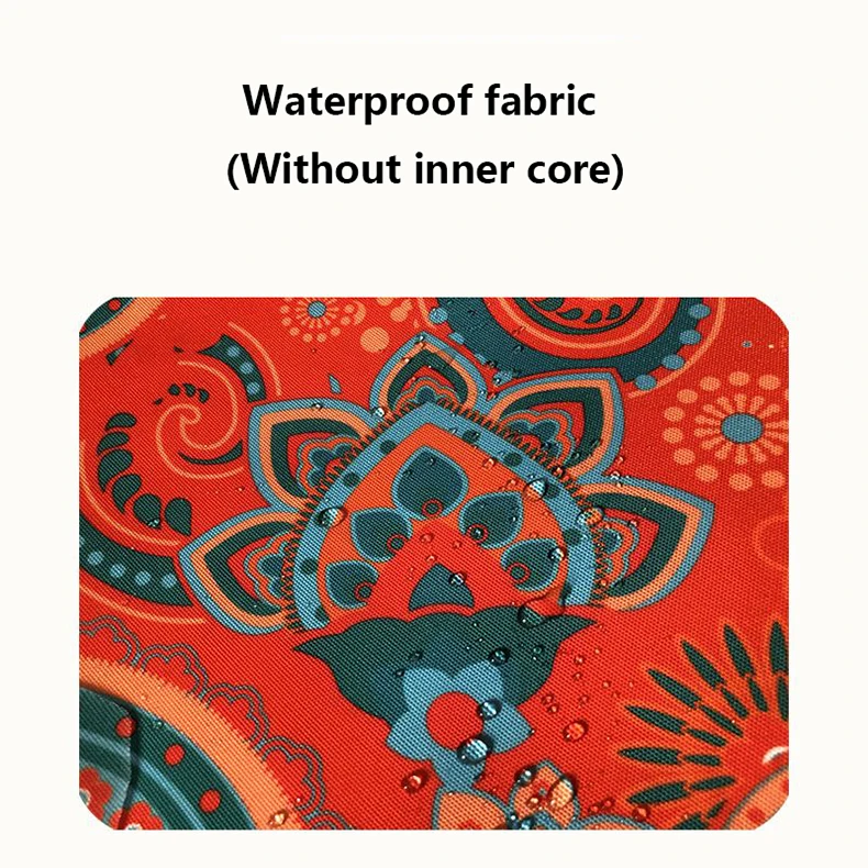 Description Picture 3 of itemColor Printed Inner Coat Does Not Contain Particles Outdoor Waterproof Simple Leisure Bean Bag Lazy Sofa Chair Expression City