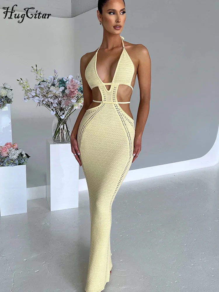 green emerald velvet dress Stella Fit and Flare Backless Dress White main image 1