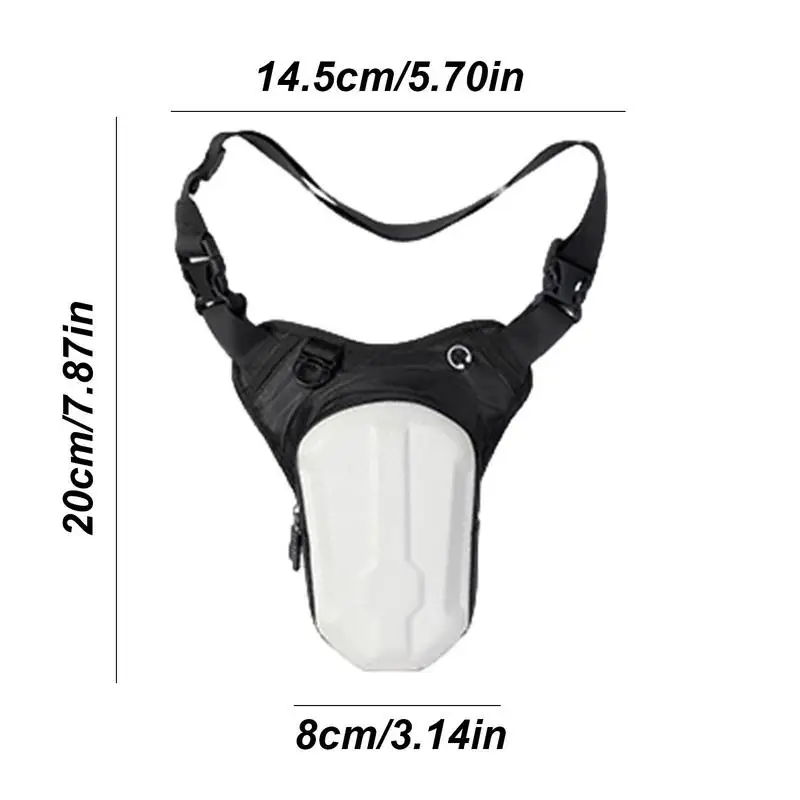 Motorcycle Drop Waist Leg Bag Multifunctional Polyester Waist Packs Leg Bag Waterproof Motorbike Thigh Belt Hip Bum Fanny Bag