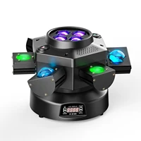 Yiflamefly 150W Moving Head DJ Lights 6 Arms Party Lights RGBW 4IN1 LED Stage Lighs DMX512 For Wedding Party Disco KTV Wedding 1