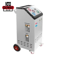 Fully Automatic Portable Car Air Condition A/C Refrigerant R134a Exchange Charge System Auto Refrigerant Recovery Machine 1