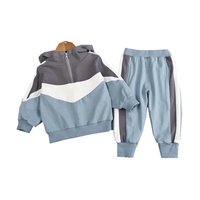 Kids Clothing Set Girls Clothing Set Boys Clothing Set Boys Tracksuits Suit Boys Tracksuits Spring Autumn Baby Boys Girls Clothes Children Letter Hoodies Jacket Pants 2Pcs/Sets Toddler Fashion Costume Kids Tracksuits