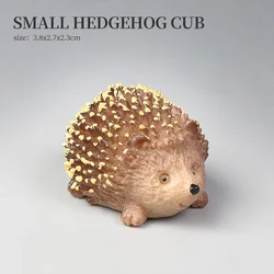 Wildlife Simulation Hedgehog Animal Set - Educational Toy (Hedgehog - 5)