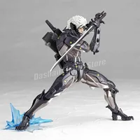 Kaiyodo Revoltech معدات معدنية ارتفاع شكل عمل الانتقام ، تمثال Raiden ، مجموعة PVC متحركة ، لعبة مجسمة Snake Jack 2