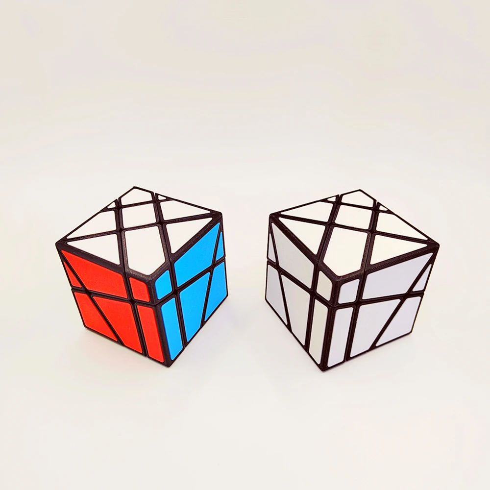ZEPUZZLES Crazy Fisher 2x3x3 큐브 이상한 모양 큐브 전문 퍼즐 장난감 Cubo Magico Kid Gift