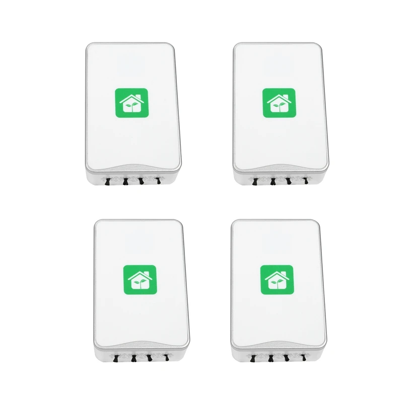 

4X Pluggable Air Purifier Negative Ion Generator Filterless Ionizer Purifier Clean Allergens,Pollutants,Odors-US Plug