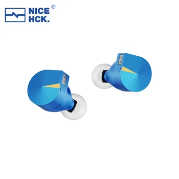 NICEHCK F1 Pro IEM HiFi 음악 유선 CNC 금속 이어폰, 평면 다이어프램 드라이버, 0.78mm 2 핀 인이어 모니터, 4.4mm 균형, 14.2mm