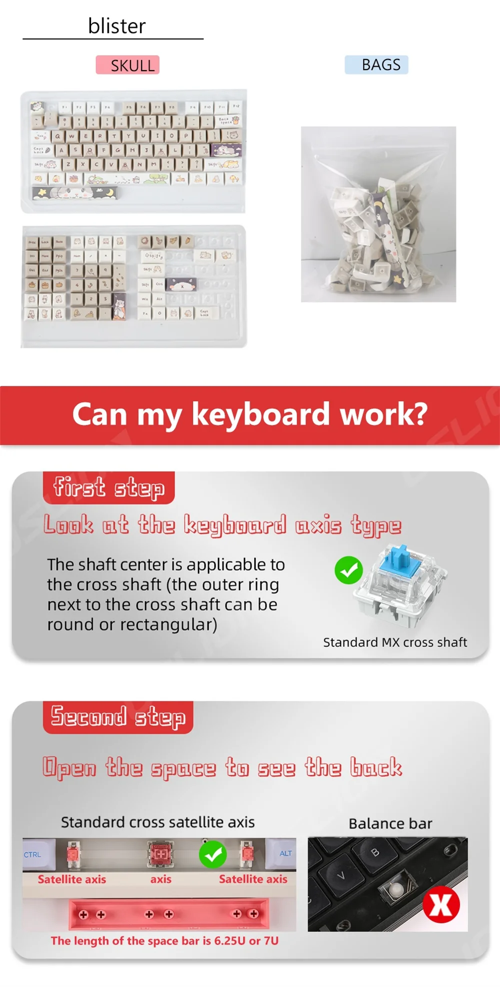 Teclado Perfil, Teclado Mecânico, Interruptor MX, Tintura-Sublimação, 148 Chaves