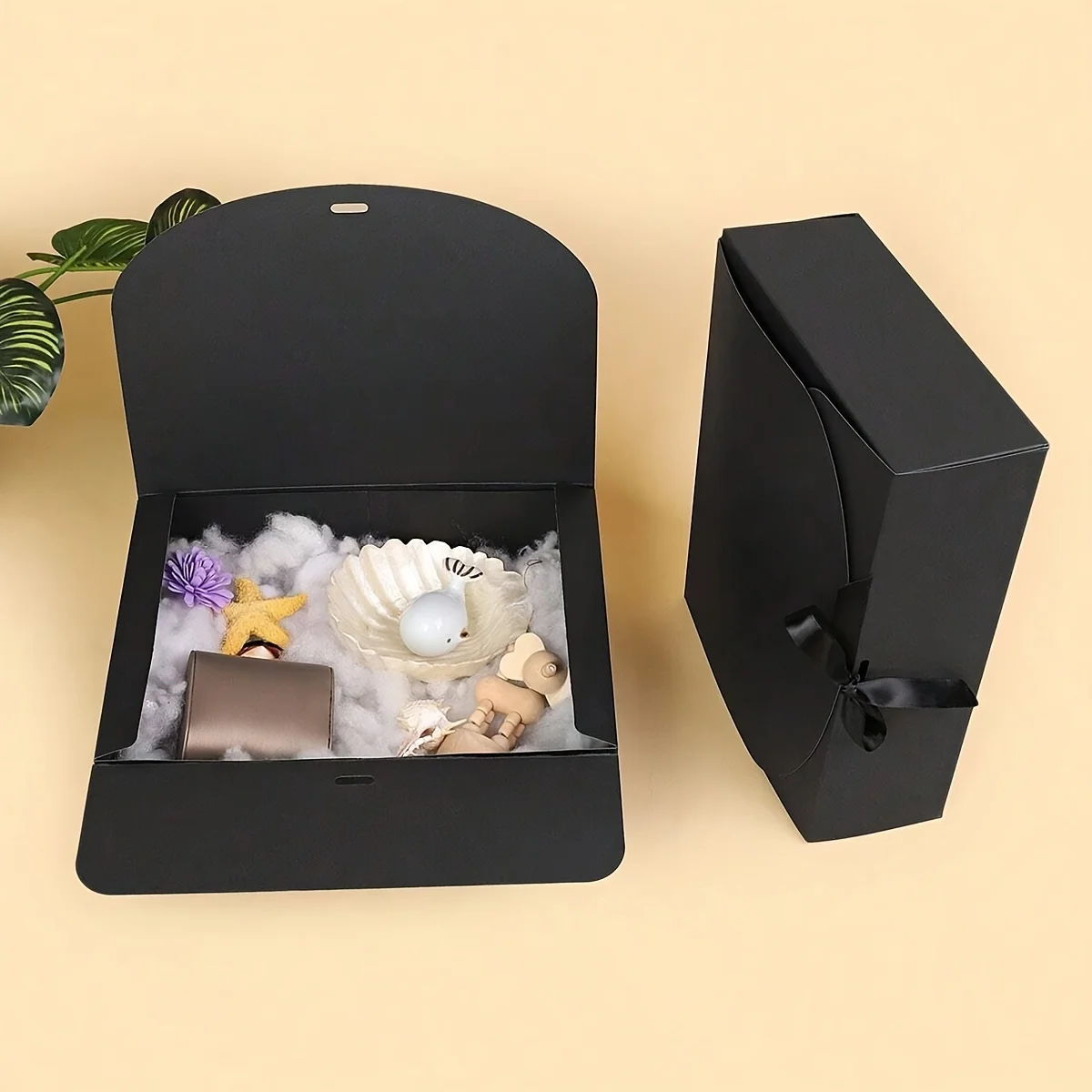 Black Covered Gift Box Party Gift