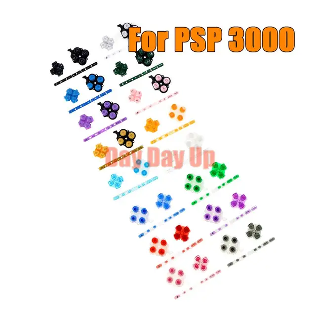 1set For PSP 3000 PSP3000 Console Multi color 3 in 1 Full