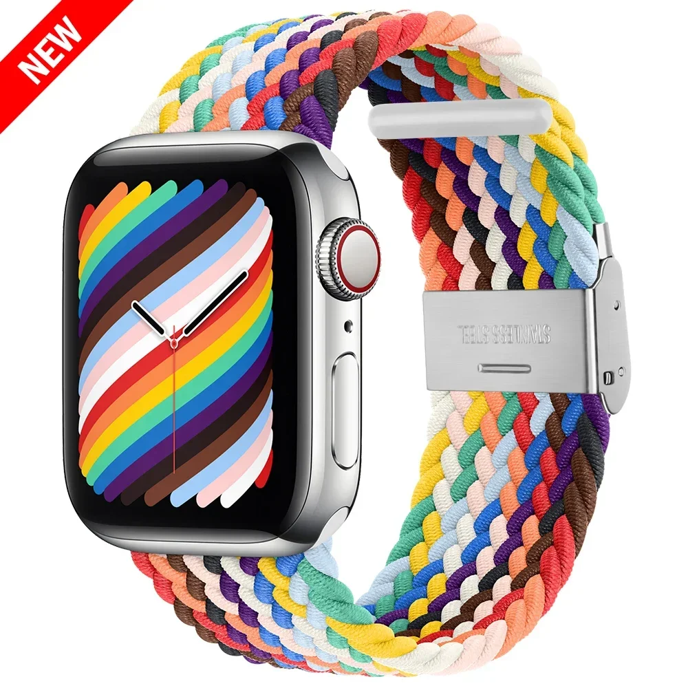 Braided Solo Loop Elastic Bracelet