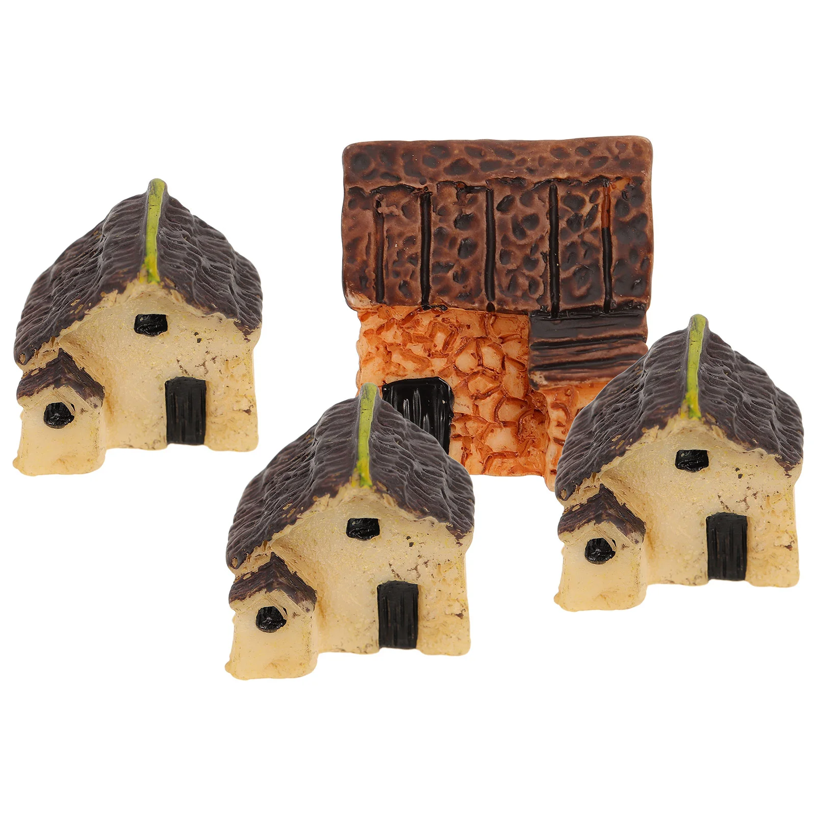 

Miniature Garden House Fairy Village Landscape Accessories Ornaments For Houses Diy Statues Cottage Figurines Hut