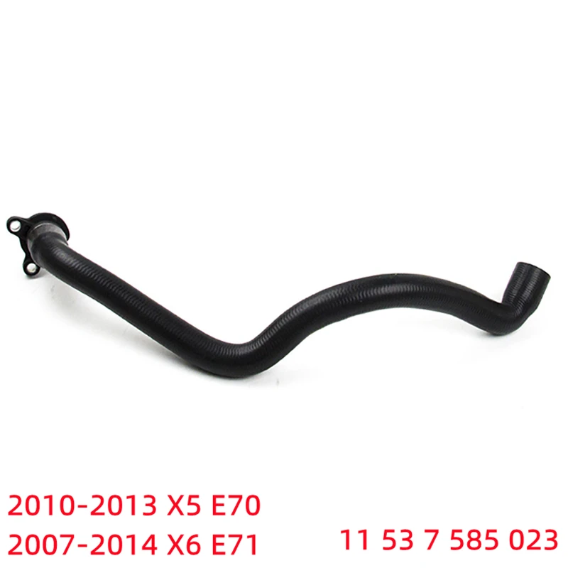

Cooling System Rubber Hose Radiator Hoses For BMW X5 E70 X6 E71 E72 11537585023