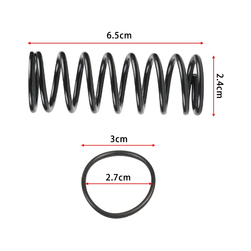 Brake Pedal Spring Kit Clutch Accelerator Spring Accessories Fit for Logitech G25 G27 G29 G920 Racing Wheel HB-1034-BK