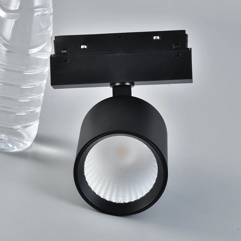 스마트 LED 마그네틱 트랙 라이트, 마그네틱 스포트라이트, DALI Tuya Zigbee 자석 레일 조명 시스템, 디밍 가능, 48V, 10W, 20W, 30W