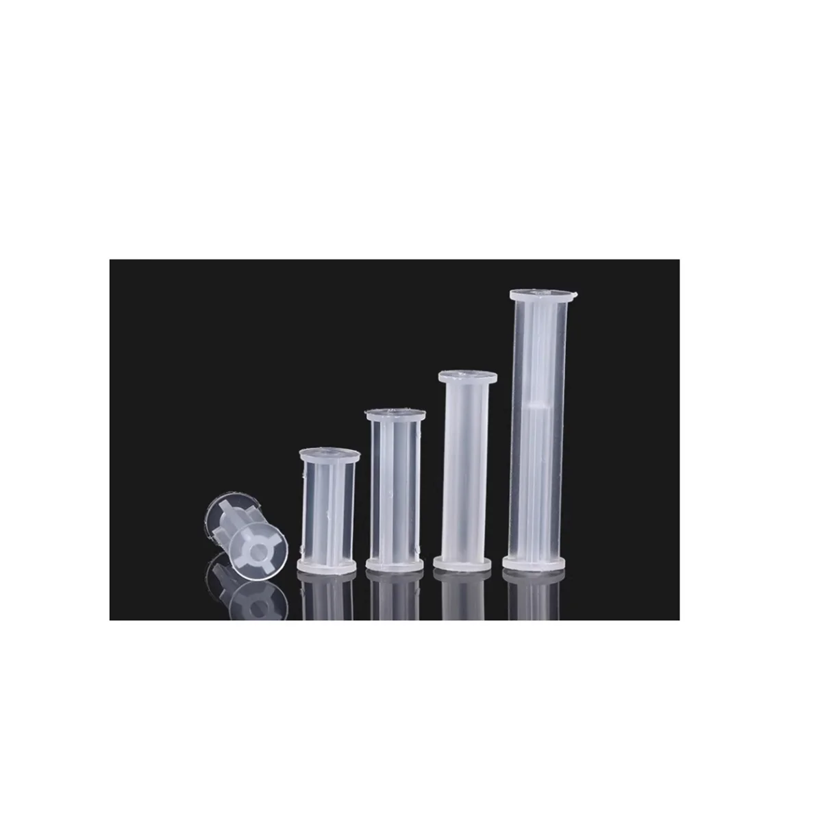 Nylon Hollow Rubber Column/Plastic Insulation Column PCB Board Fixing Column/Nylon Circular Spacing Column M2.5