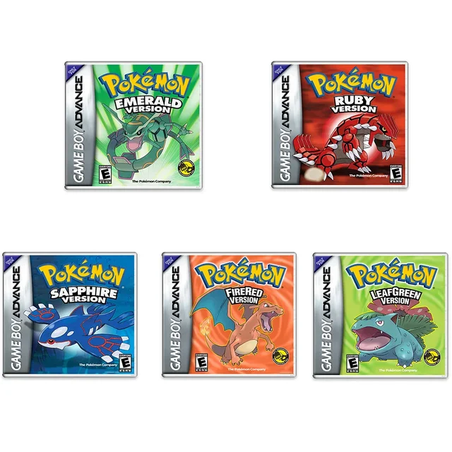 Pokémon Emerald All Pokemon Gba Games In Order Pokemon Series GBA
