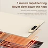Fast Heating Food Electric Warming Tray Foldable Food Warmer Keeps Food Hot Constant Plate with Adjustable Temperature Control 5