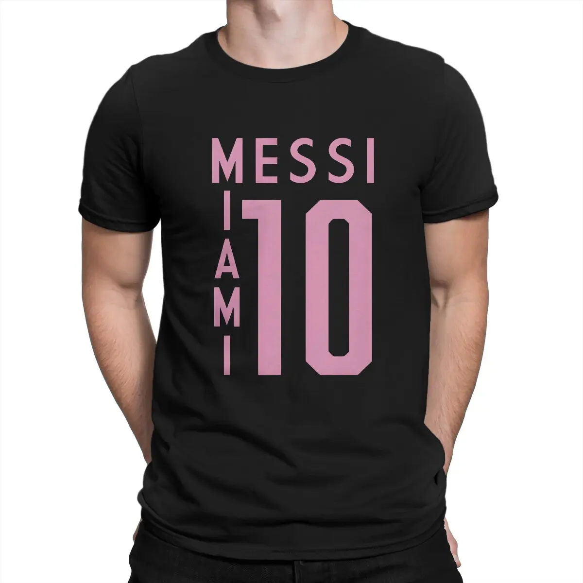 T-Shirt Am Per Uomo Inter M-Miami T-Shirt Vintage In Puro Cotone Girocollo Manica Corta T-Shirt Stampa Vestiti
