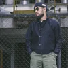 Rugged Bronson USN 1943 Model Deck Hook Jacket Jungle Cloth Winter Men's Woolen Lined Coat 1