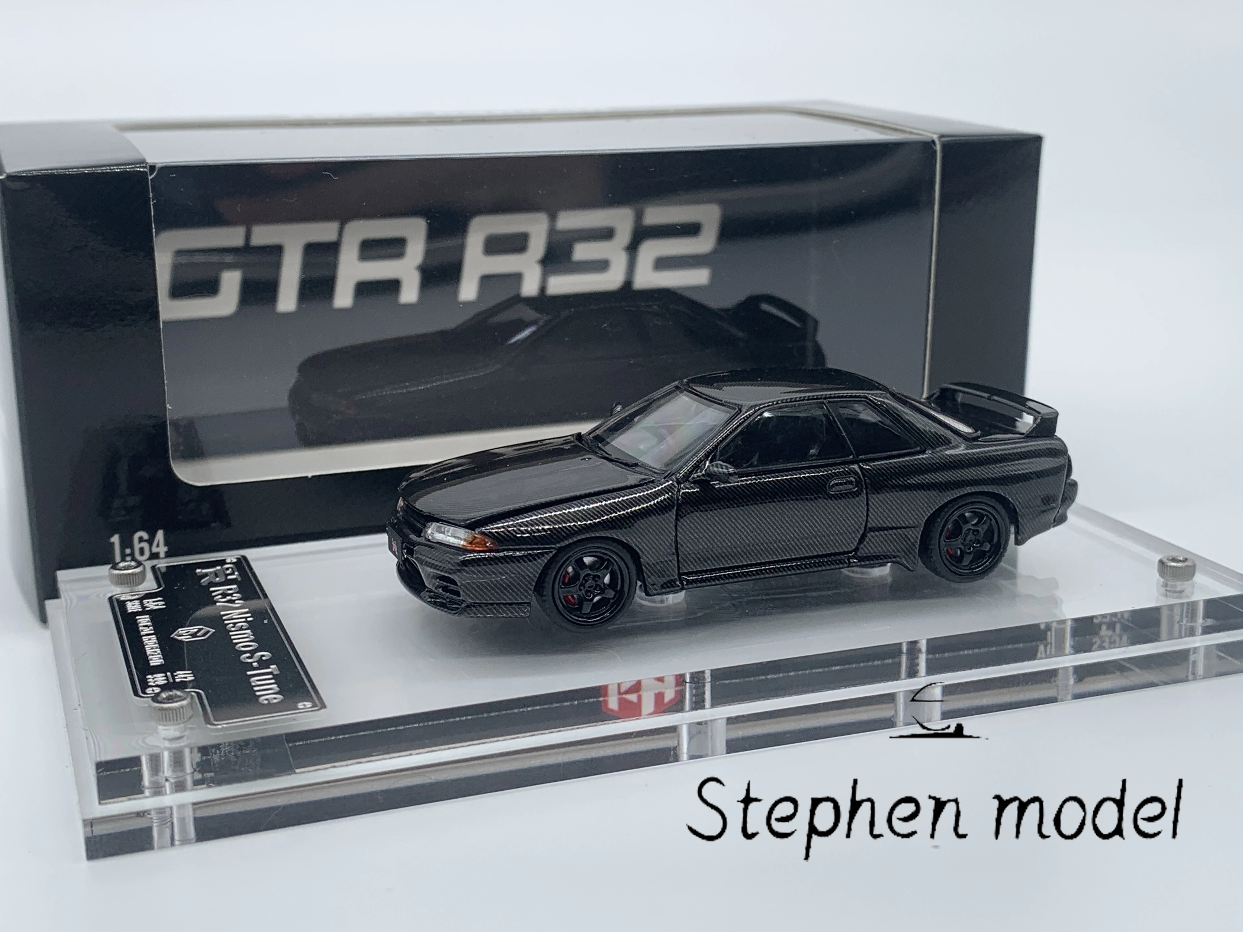 Focal Horizon 1:64 Skyline GTR R32 Nismo Full Carbon #Diecast