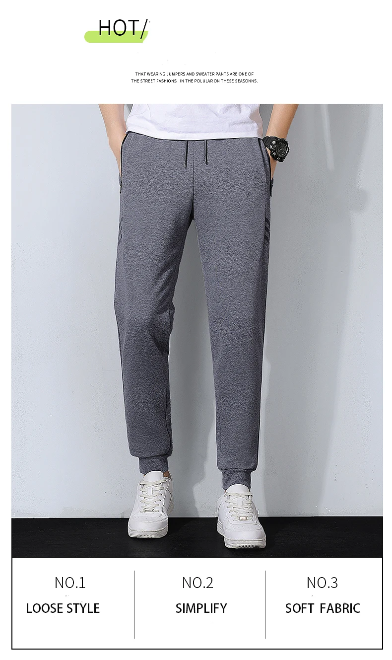 Reflective Print !120KG 7XL 6XL -M  Mens Spring Sweatpants 49%Cotton Boy's Casual Sport Pants Student Autumn Troursers 5110/5111 best sweatpants for men