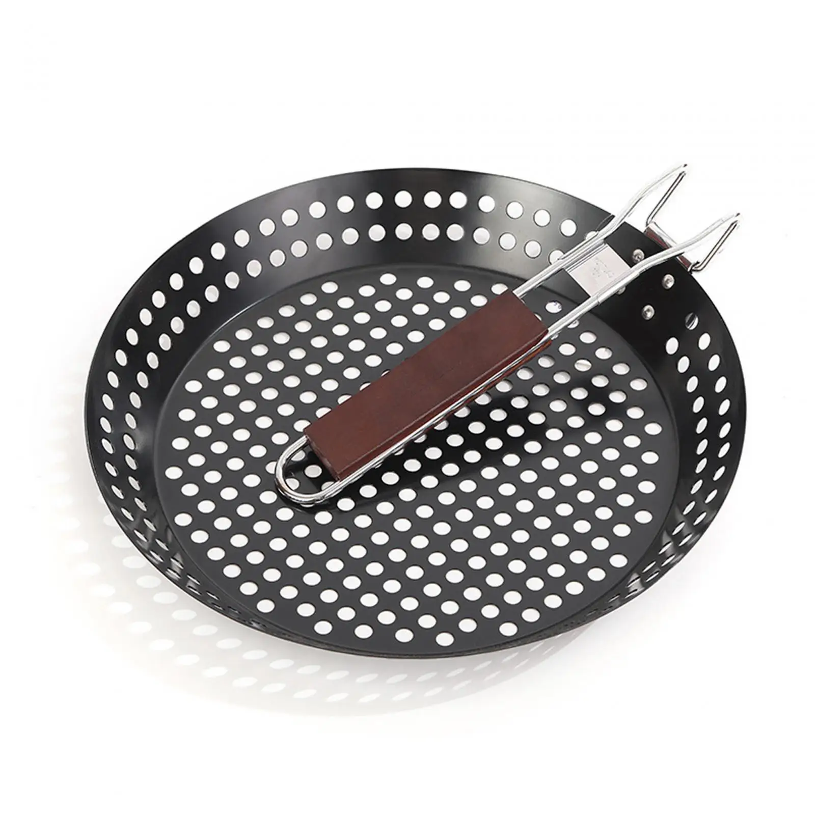 Grilling Skillet Indoor or Outdoor Grilling Pan Steak Meats Grilling Pan Barbecue Grilling Plate for Travel Roasting Outdoor