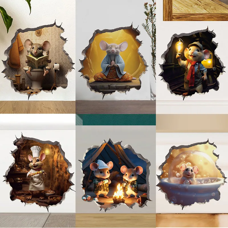 1pc Adesivi Murali Per Auto Dei Cartoni Animati Per La Camera - Foto 5