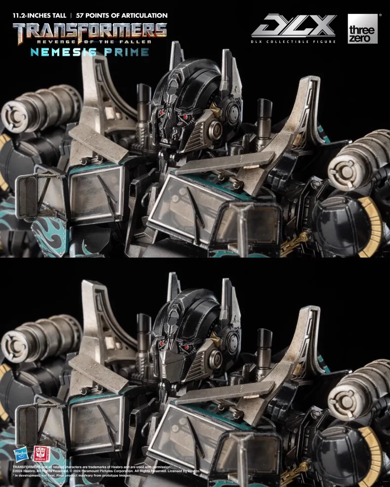 Transformers Nemesis Prime スリーゼロ Threezero Transformers 2 Nemesis Prime 3Z0714 połączenie DLX